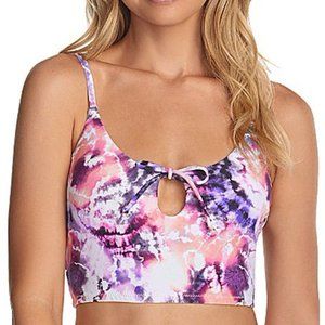 Raisins Torquay Printed Tank Bikini Top